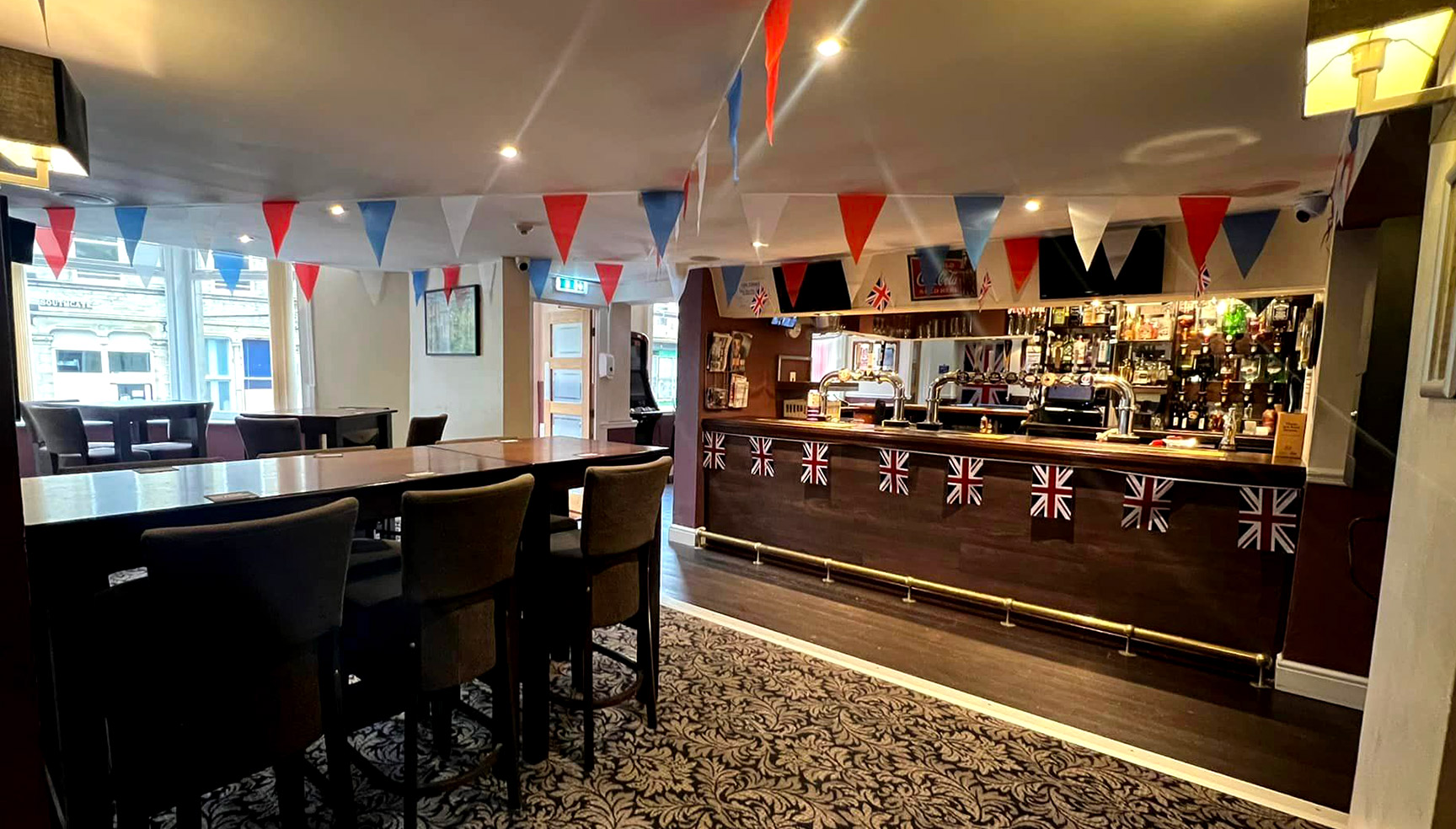 View of the main bar