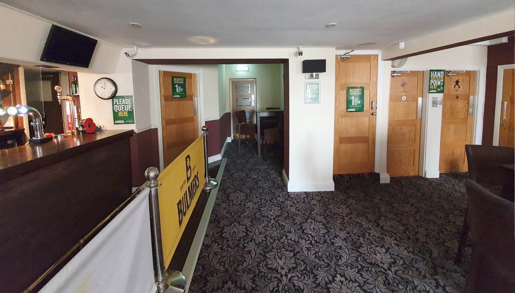 Main bar from main entrance